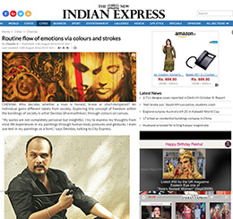 The New Indian Express Chennai Clipping — 13 August 2016